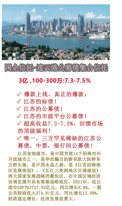 山西信托-永保50号连云港公募债集合信托
