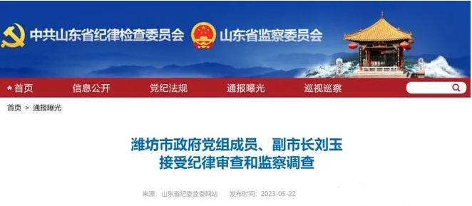 省委巡视组进驻后，山东一市副市长主动投案